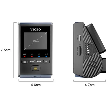 VIOFO A119M Pro – Kamera Samochodowa 4K HDR GPS Wi-Fi 6